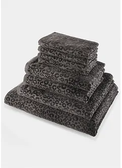 Håndkle med leopardtrykk, bonprix
