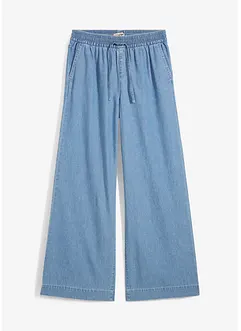 Wide Leg-jeans, Mid Waist, komfortlinning, bonprix