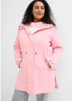 Lang parkas med hette, bonprix
