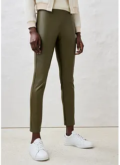 Skinnleggings i lammenappa med elastisk innfelling, bonprix