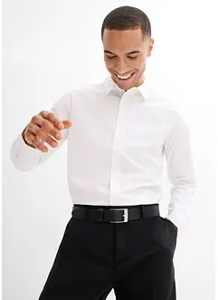 Businesskjorte av økologisk bomull, Regular Fit, bonprix