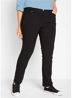 Bukse i bengalin med stretch og komfortlinning, Straight, bonprix