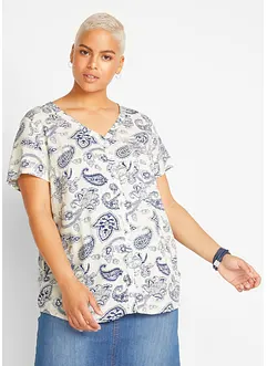 Bluse, kort arm, bonprix