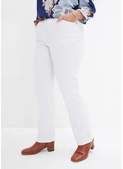 Bukse i bengalin med stretch og komfortlinning, Straight, bonprix