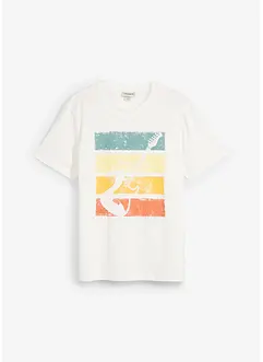 T-shirt i ren økologisk bomull, bonprix