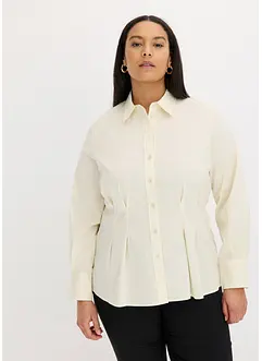 Bluse i figurnær modell, bonprix