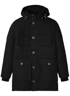 Parkas med avtakbar hette, bonprix