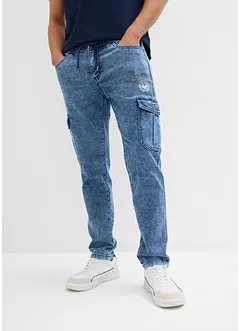 Regular Fit-pull on-cargojeans, Tapered, bonprix