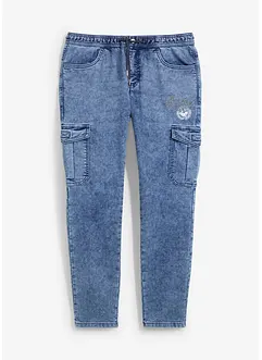 Regular Fit-pull on-cargojeans, Tapered, bonprix