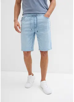 Pull on-jogger bermudashorts i denim, Regular Fit, bonprix