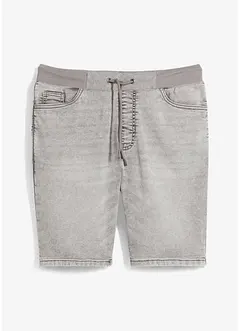 Pull on-bermudashorts i denim med stretch, Regular Fit, bonprix
