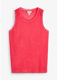 Singlet i vasket materiale, bonprix