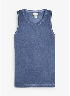 Singlet i vasket materiale, bonprix