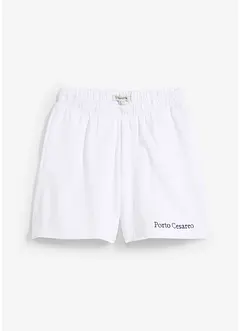 Sweatshorts med broderi, bonprix