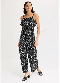 Jumpsuit med print, bonprix