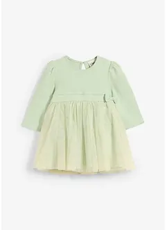 Langermet bodykjole til baby, bonprix