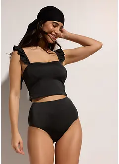 Bustier-bikini i materiale med lett glans (2-delt sett), bonprix
