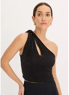 Topp med one shoulder twist, bonprix