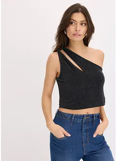 Topp med one shoulder twist, bonprix