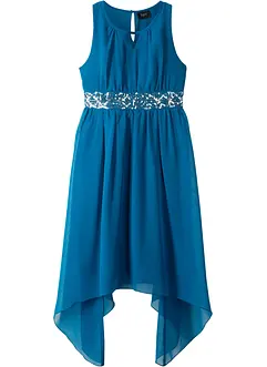 Chiffonkjole med paljetter, bonprix