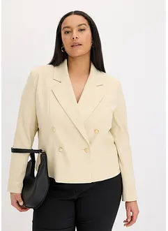 Kort blazer med smykkeknapper, bonprix
