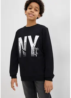 Sweatshirt i myk bomullsmiks, bonprix