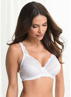 Bøyle-BH med delikate blonder (2-pack), bonprix