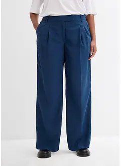 Bukse med legg og vide ben, bonprix