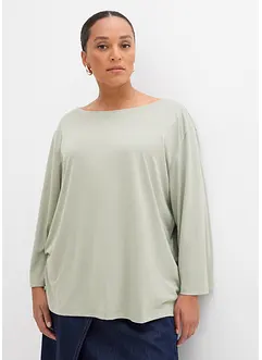 Off shoulder-topp i myk modalmiks, bonprix