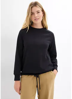 Sweatshirt i bomullsmiks, bonprix
