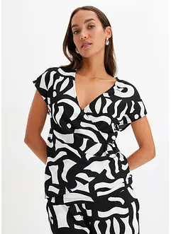 Mønstret topp, bonprix