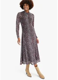 Maxikjole i ettersittende modell, bonprix