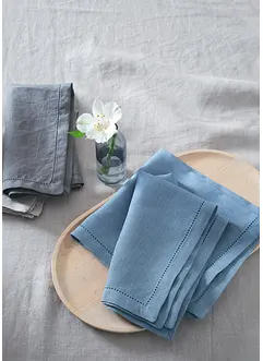 Tøyservietter i lin (2-pack), bonprix