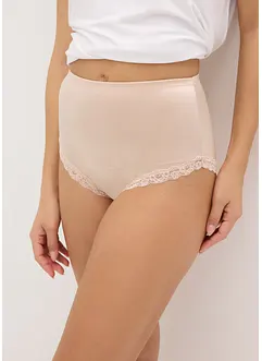 High Waist shape-panty med glans, middels formende, bonprix