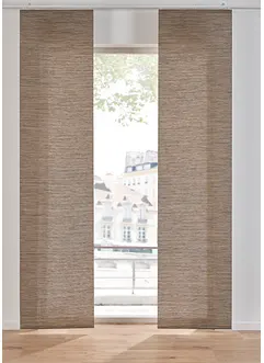 Panelgardin i bambus-look (1-pack), bonprix