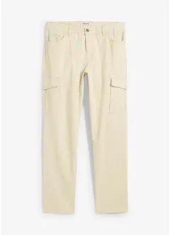Slim Fit stretch-cargobukse, Straight, bonprix