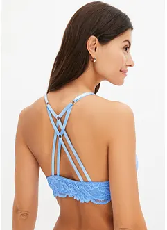 Padded-BH med lukning foran og blonder, bonprix