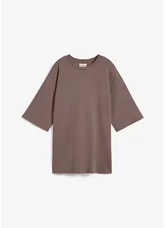 Lang topp i interlock-materiale, bonprix