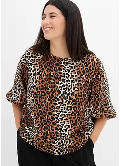 Bluse i lett viskosemiks, bonprix