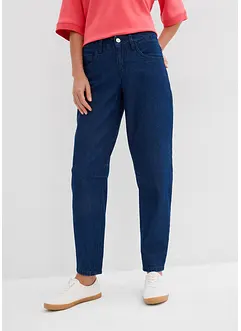 Barrel-jeans Mid Waist, økologisk bomull, bonprix