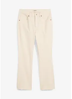 Flared-jeans High Waist, cropped, bonprix