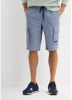 Pull on-bermudashorts med komfortsnitt og cargolommer, Regular Fit, bonprix