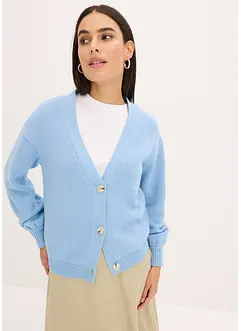 Grovstrikket cardigan, bonprix