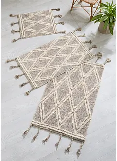 Badematte med dekorative frynser, bonprix