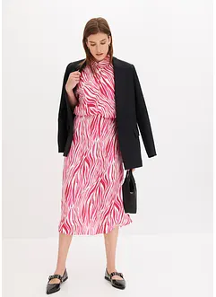 Midiskjørt med komfortlinning, bonprix