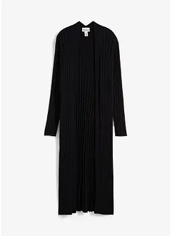 Strikket kåpe med silke, bonprix