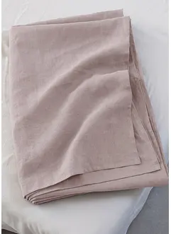 Forseggjort overkast i lin, bonprix