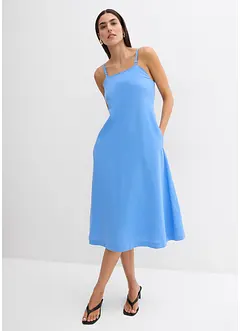 Bandeau-midikjole av viskosemiks, bonprix
