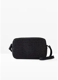 Skulderveske i strå-look, bonprix