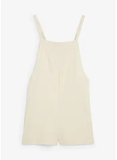 Kort jumpsuit i luftig lin-miks, bonprix